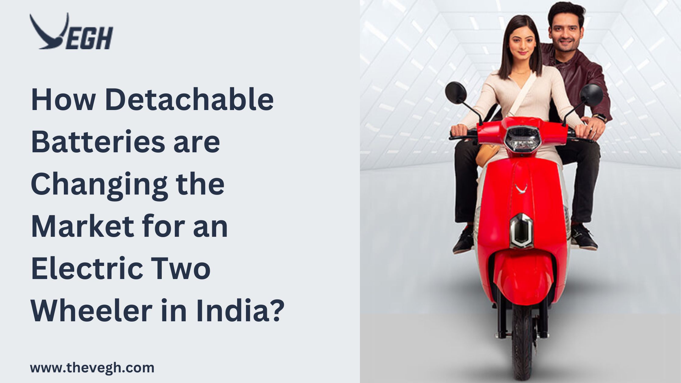 How detachable batteries are changing the market for an electric two wheeler in India?