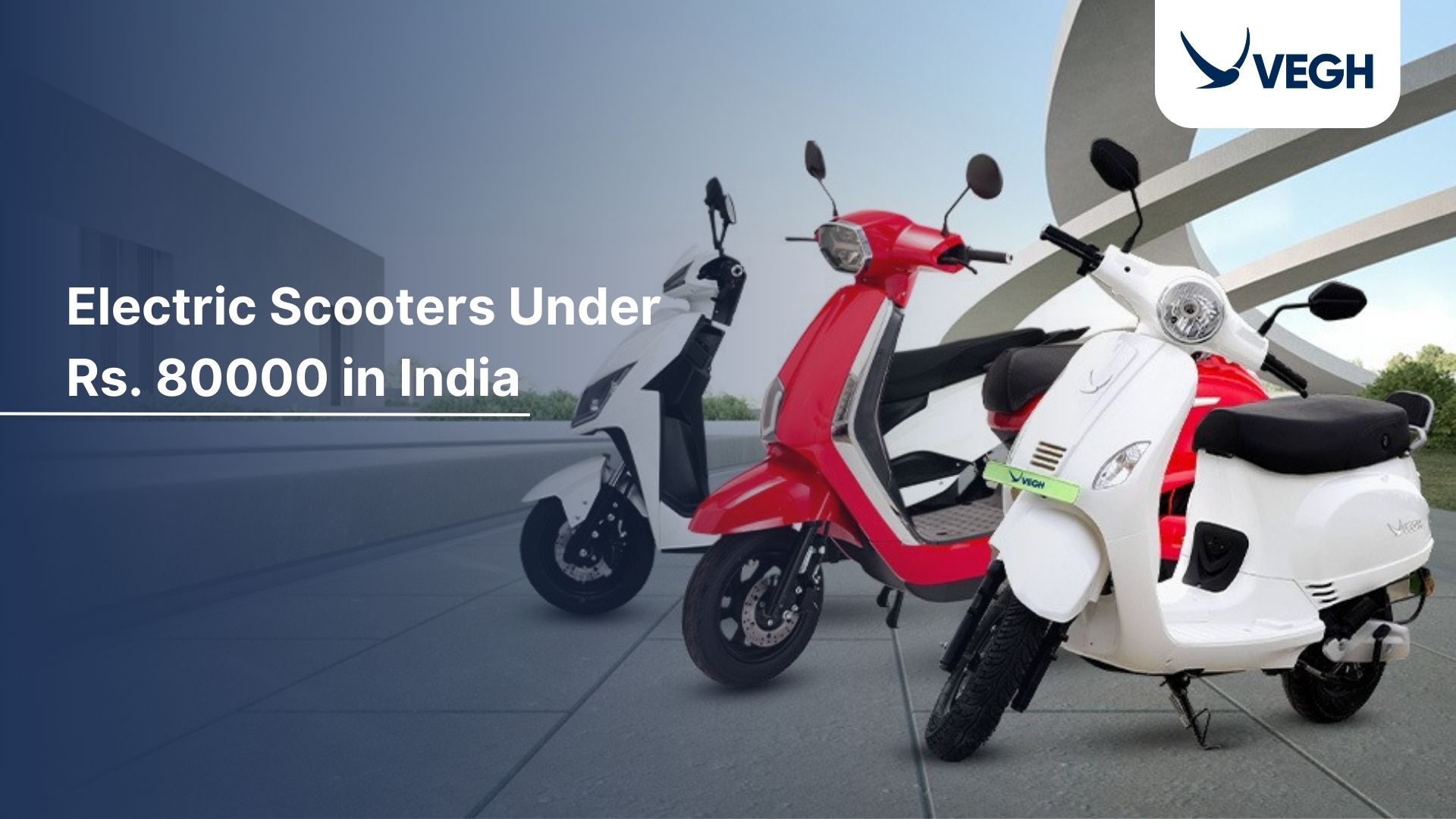 Electric Scooters Under Rs. 80000 in India